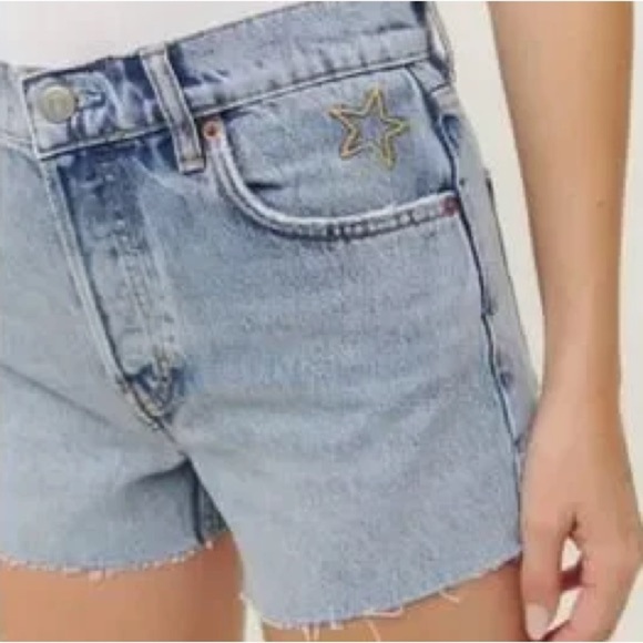 New Reformation Charlie Denim Shorts - Picture 3 of 7